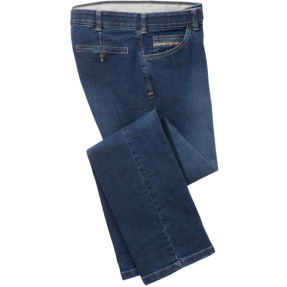 Jean Doublé Polaire Pour Femme - Taille Haute - Coupe Droite - Hiver Chaud