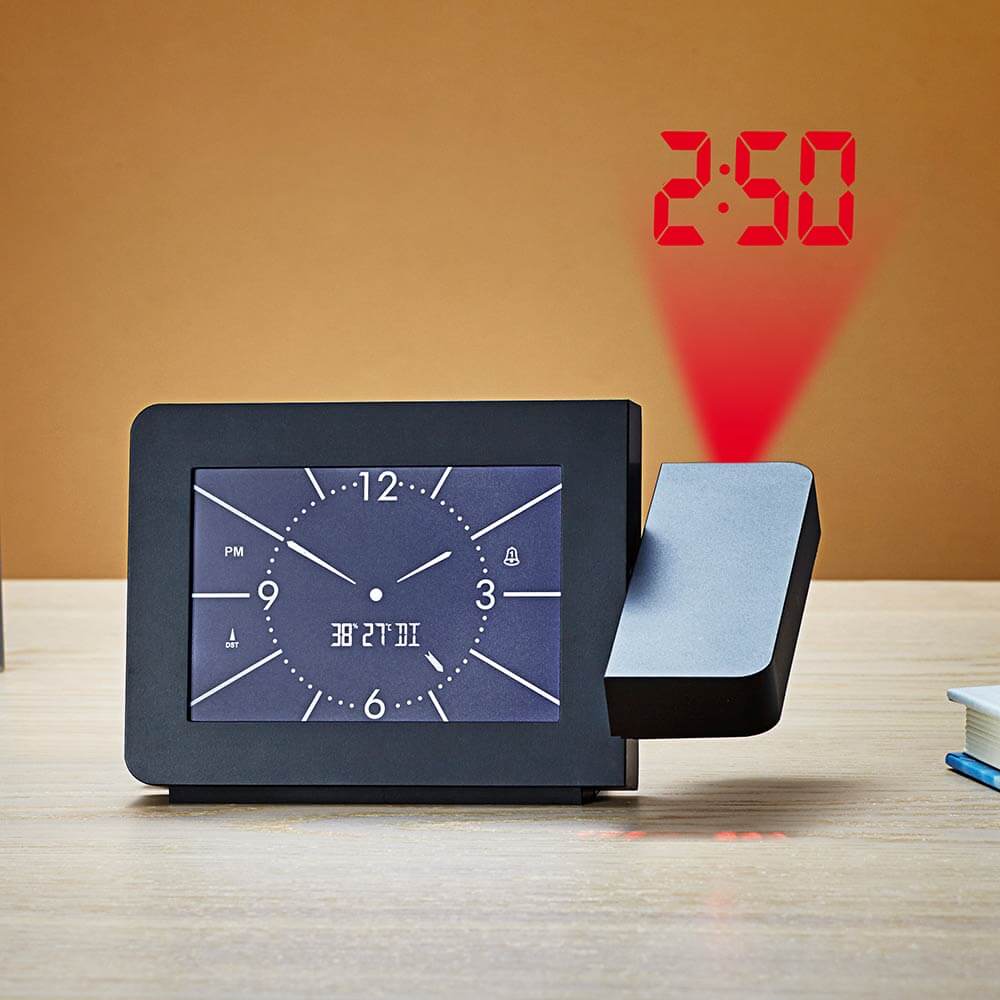 Commander En Toute Simplicite Horloge Analogique Radio Pilotee A Projection Murale Chez Eurotops Commander En Toute Simplicite Horloge Analogique Radio Pilotee A Projection Murale Chez Eurotops