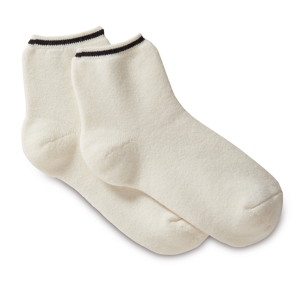 Chaussettes Et Cagoule En Angora Blanc - Taille Unique, Thermiques, Fait Main, France