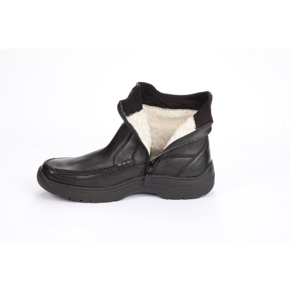 Bottes de moto BOHMBERG, bottes de sport en cuir, hydrofuges en cuir robuste avec protections attachées/conception très cool/urbaines, biker, Noir, 45 EU Bottes de moto BOHMBERG, bottes de sport en cuir, hydrofuges en cuir robuste avec protections attachées/conception très cool/urbaines, biker, Noir, 45 EU